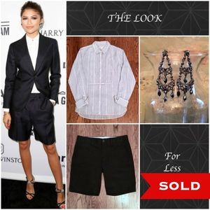 SOLD New Banana Republic Black Bermuda Shorts SOLD